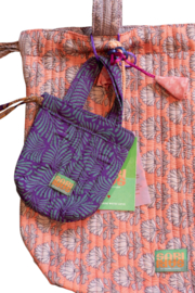 Sari Bag Small Salmon / Doing Goods