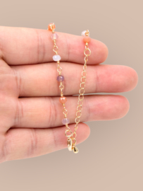 Glass Beads Bracelet Multi Color