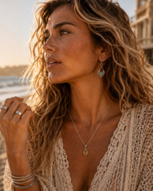 Cinta Soul Citrien Hanger - Sterling Zilver