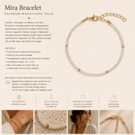 Maansteen Mira Armband - Gold Vermeil