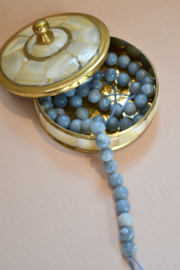 Blauw Opaal 7.5 mm Kralen