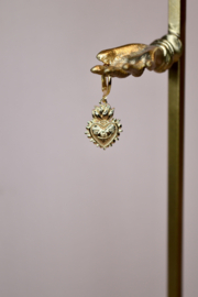 Mexican Heart Single Earring