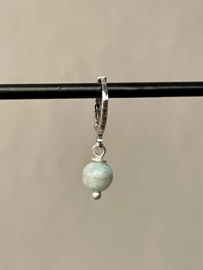 Single Amazonite Earring