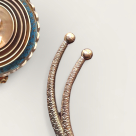 Tribal Choker Necklace Brass