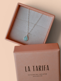 Amazoniet Ketting - Sterling Silver