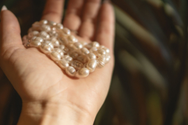 Pearl 11 x 8 mm Beads