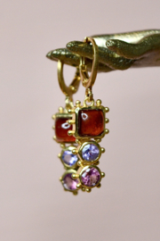 Celestial Glow Oorbellen - Gold Plated