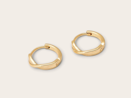 Elara Hoop Oorbellen - Gold Plated