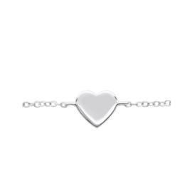 Sterling Silver Heart Bracelet / Armband