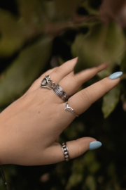 Waves Ring Sterling Silver
