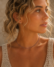 Amethist Harmonic Ketting - Sterling Silver