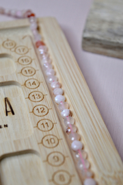 Agaat 5 x 3 mm Facet Coin Kralen