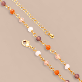 Glass Beads Bracelet Multi Color