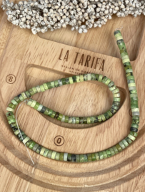 Jade 6 x 3 mm Kralen