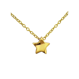 Star Necklace Gold Vermeil