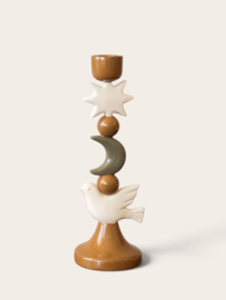 Ster, Maan en Vogel Kandelaar