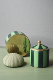 Green Striped Treasure Box Small
