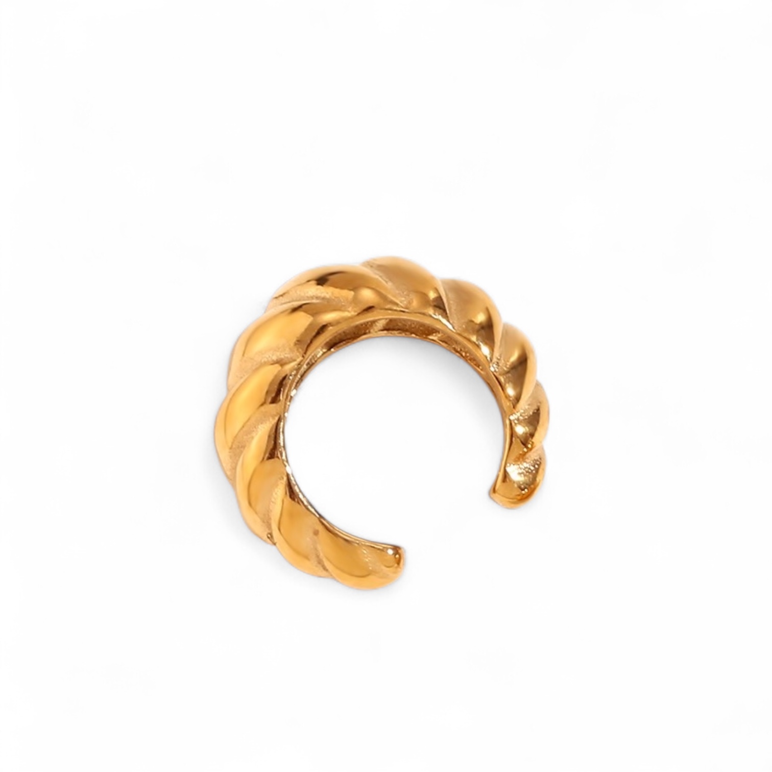Croissant Ear Cuff Stainless Steel