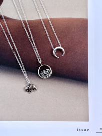Sterling Silver Tibetan Elephant Necklace