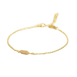 Kairi Bracelet Moonstone Gold Vermeil / Muja Juma Armband