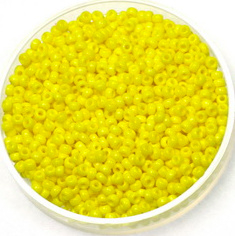 Miyuki Rocailles 2 mm Opaque Yellow 404