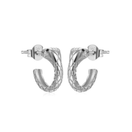 Snake Studs Sterling Silver Oorstekers