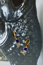 Celestial Nightfall Oorbellen - Gold Plated