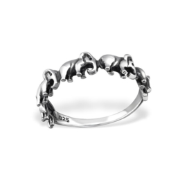 Elephant Parade Ring Sterling Silver