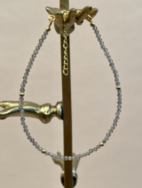Smokey Quartz Bracelet Gold Vermeil