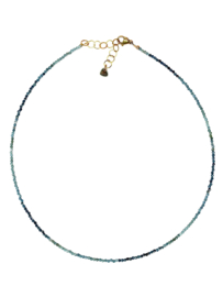 Blauw Toermalijn Lagoon Ketting