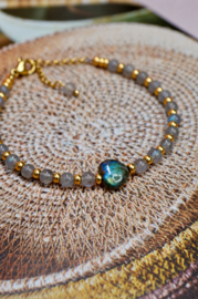 Labradoriet Amore Armband