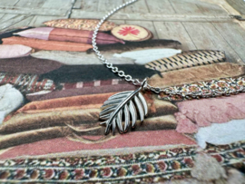 Sterling Silver Leaf Necklace
