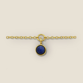 Lapis Lazuli Bracelet Gold Vermeil