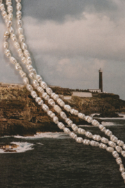 Zoetwater Parel 3 x 4 mm Kralen