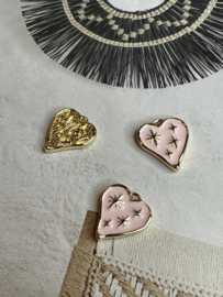 Milkyway Heart Bedel Gold Plated