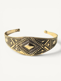Tribal Bangle - Brass