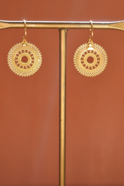 Gipsy Wheel Gold Vermeil Earrings / Muja Juma