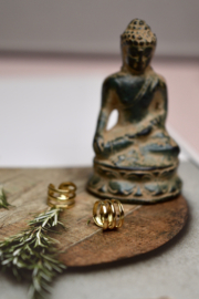 Triple Gold Vermeil Ear Cuff