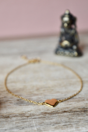 Hartje Armband - Gold Vermeil