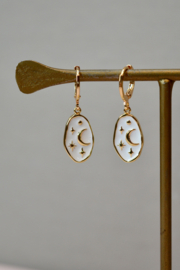 Night Sky Single Earring Gold Plated