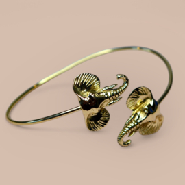 Ganesha Bangle Brass
