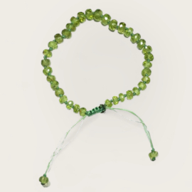 Peridot Mineral Bracelet