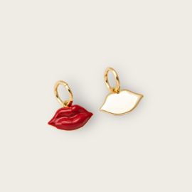Rode Lippen Bedel Gold Plated