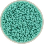 Miyuki Rocailles 2 mm Opaque Turquoise Green 412