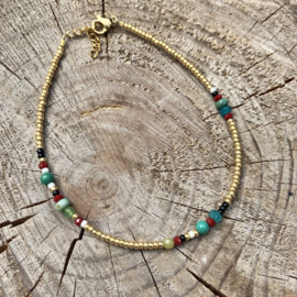 Multicolor Anklet / Enkelbandje