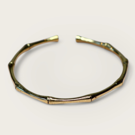 Bamboo Bangle Brass