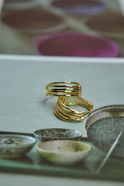 Livia Hoop Oorbellen - Gold Plated