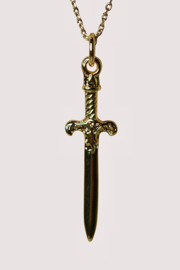 Dagger Ketting - Gold Plated