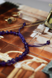 Amethyst Mineral Bracelet