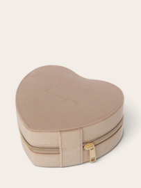 Sieraden Doosje Velvet Hart Large